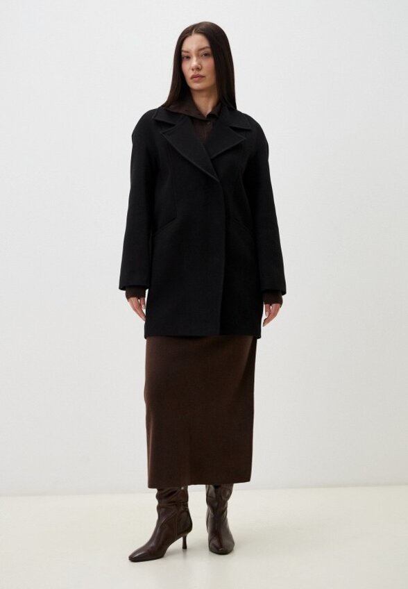 Пальто-кокон Снежная Королева