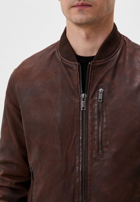 Куртка кожаная Urban Fashion for Men