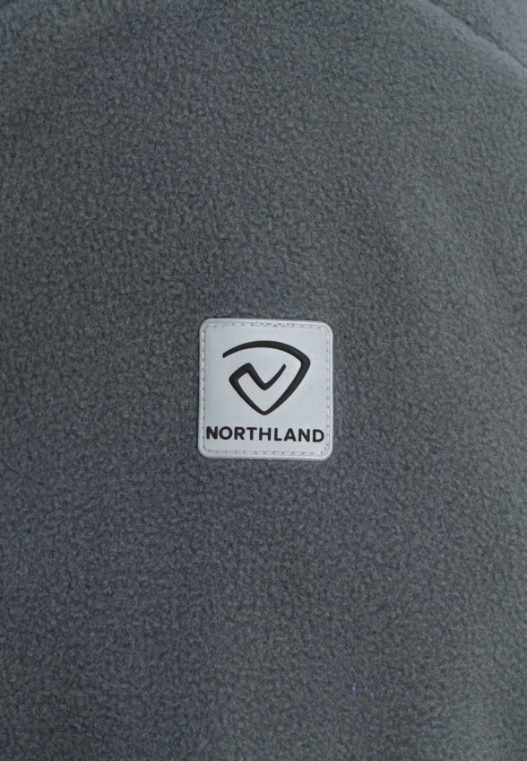 Джемпер флисовый мужской оверсайз Northland, Серый