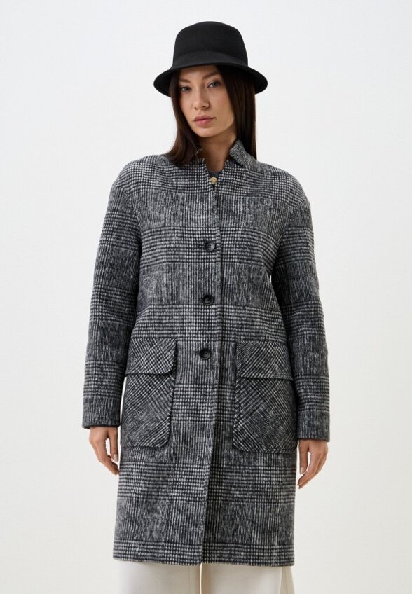 Пальто-кокон Снежная Королева