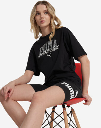 Футболка женская PUMA Class, Черный женщинам