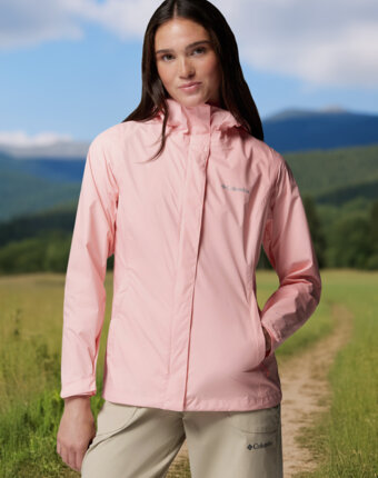 Ветровка женская Columbia Arcadia II Jacket, Розовый женщинам
