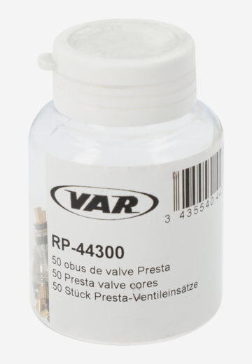 Ниппель велокамеры VAR RP44300, 50 шт, Золотой