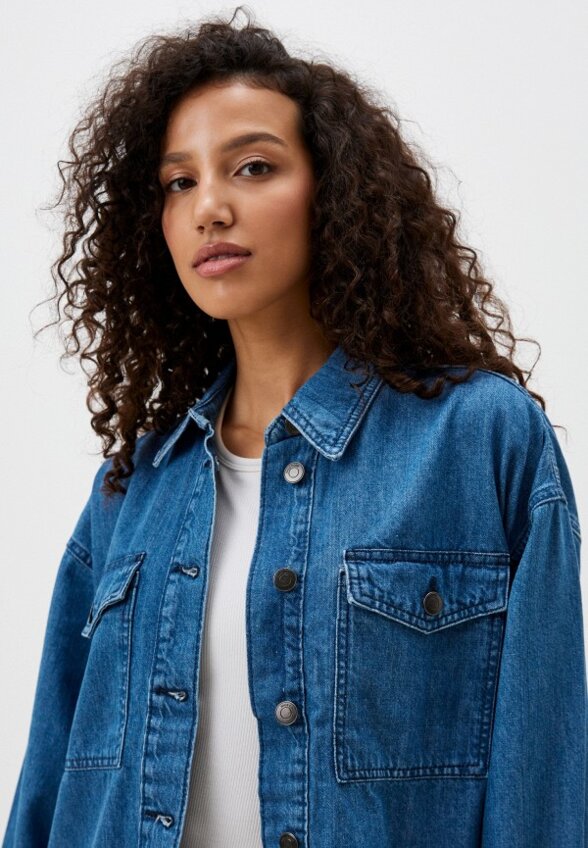 Рубашка джинсовая Face Code