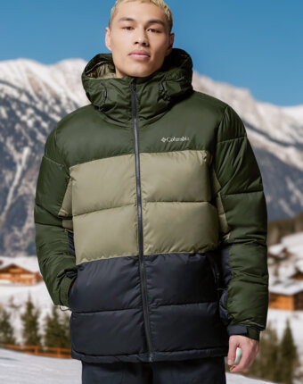 Куртка горнолыжная мужская Columbia Slope Style Jacket, Зеленый женщинам