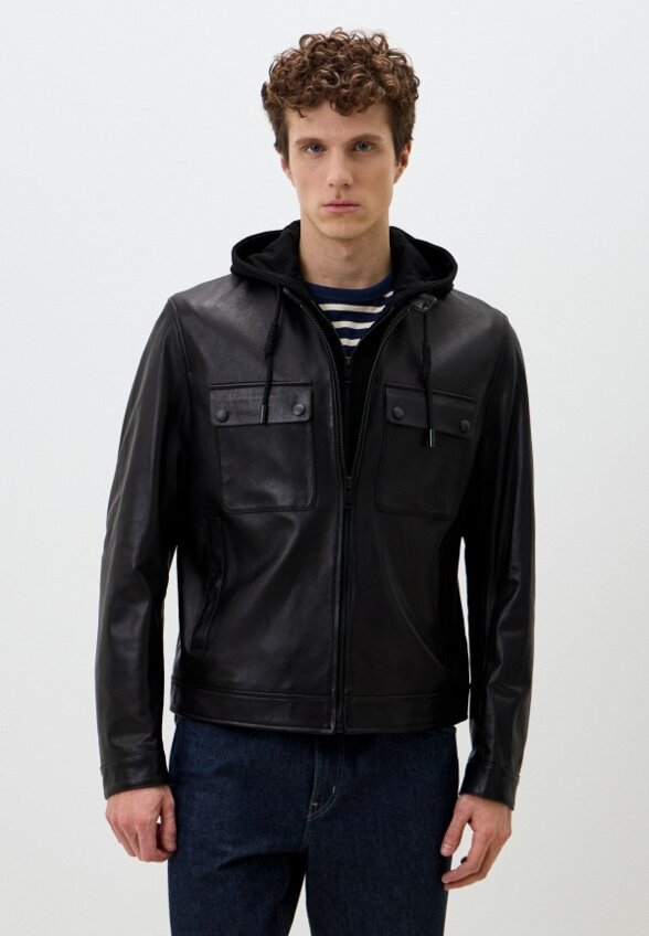 Куртка кожаная Jorg Weber