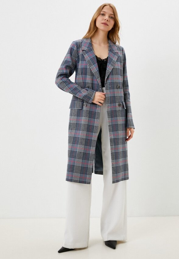 Пальто двубортное Jane Sarta