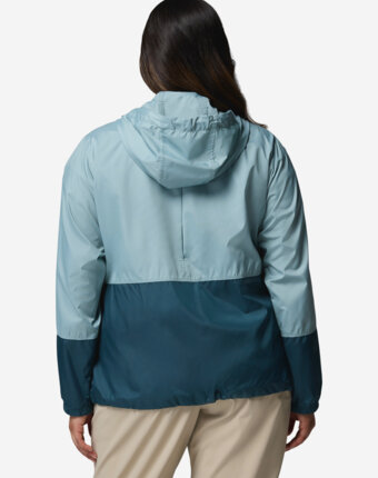 Ветровка женская Columbia Flash Forward II Windbreaker, Plus Size, Голубой женщинам