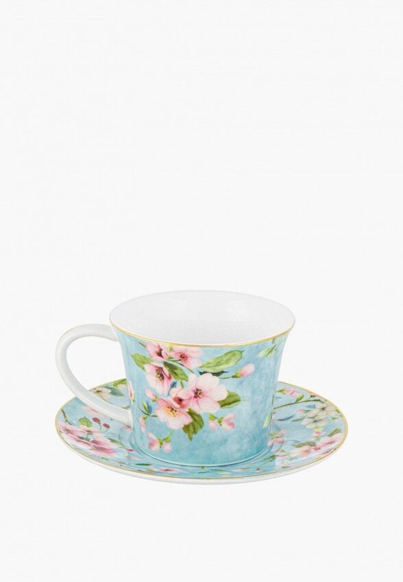 Чашка с блюдцем Elan Gallery