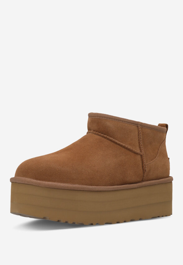 Угги женские UGG Classic Ultra Mini Platform, Коричневый