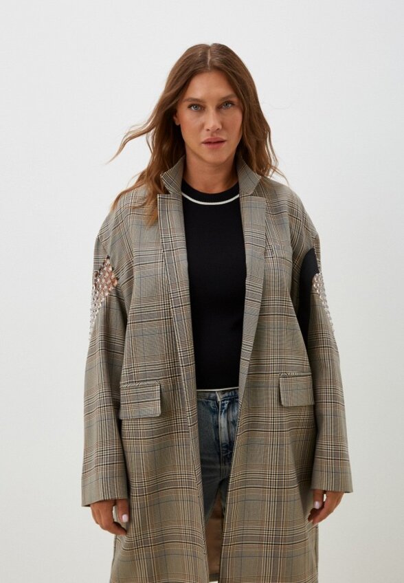 Пальто однобортное Youten