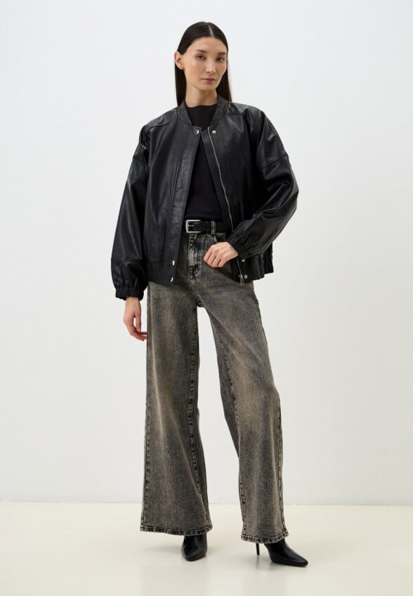 Куртка кожаная Снежная Королева