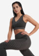 Топ бра спортивный Demix HighFlow Seamless Longline, Серый1  - превью