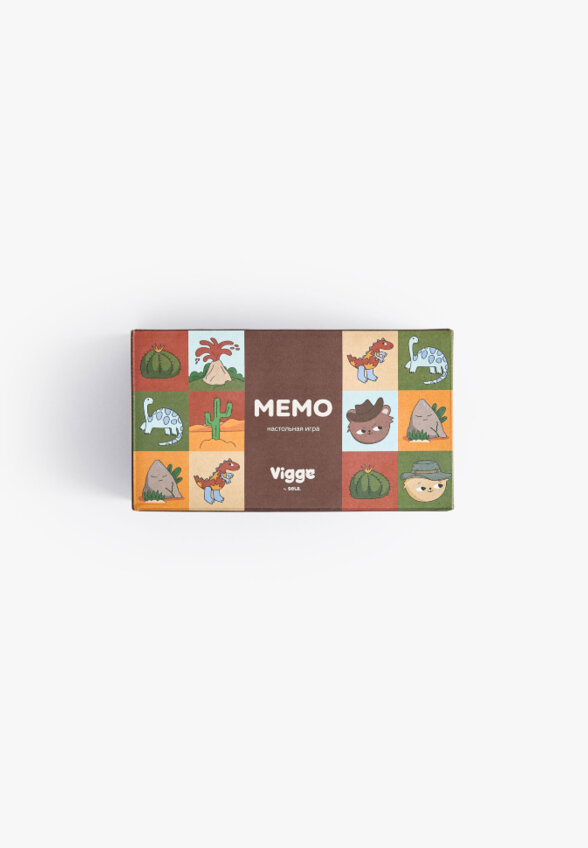 Настольная развивающая игра «Мемо» для детей