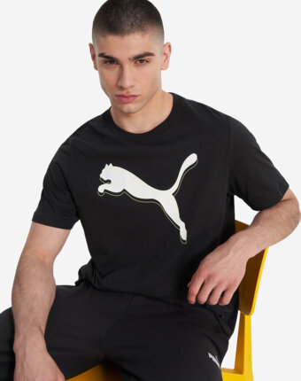 Футболка мужская PUMA Graphic, Черный женщинам