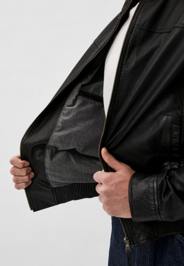 Куртка кожаная Blouson
