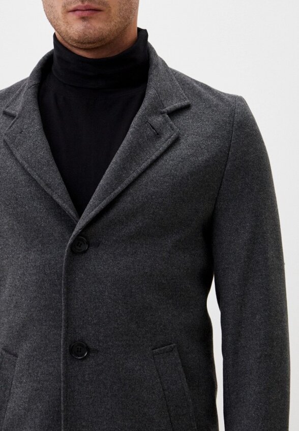 Пальто однобортное Sinar