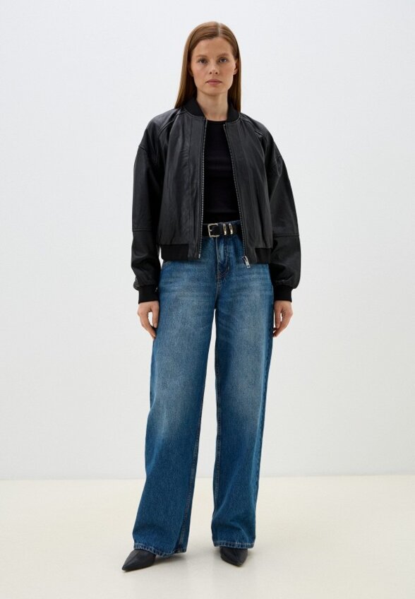 Куртка кожаная Снежная Королева