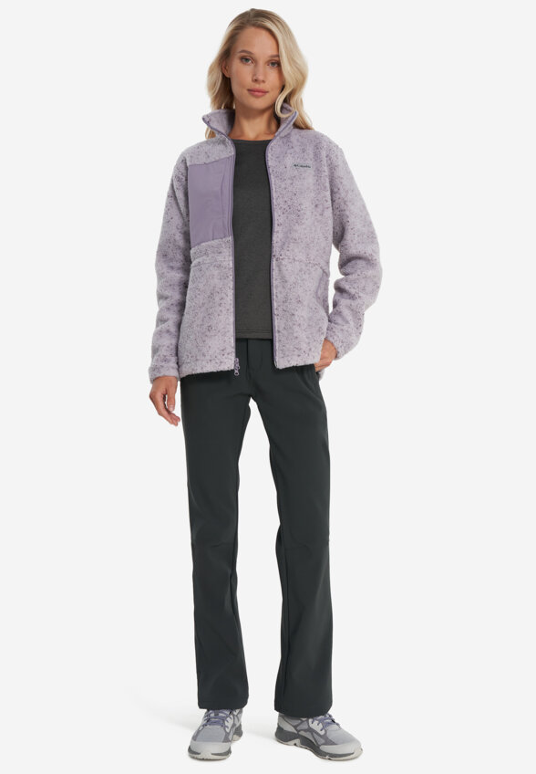 Джемпер флисовый женский Columbia Stellar Path Fleece Full Zip, Фиолетовый