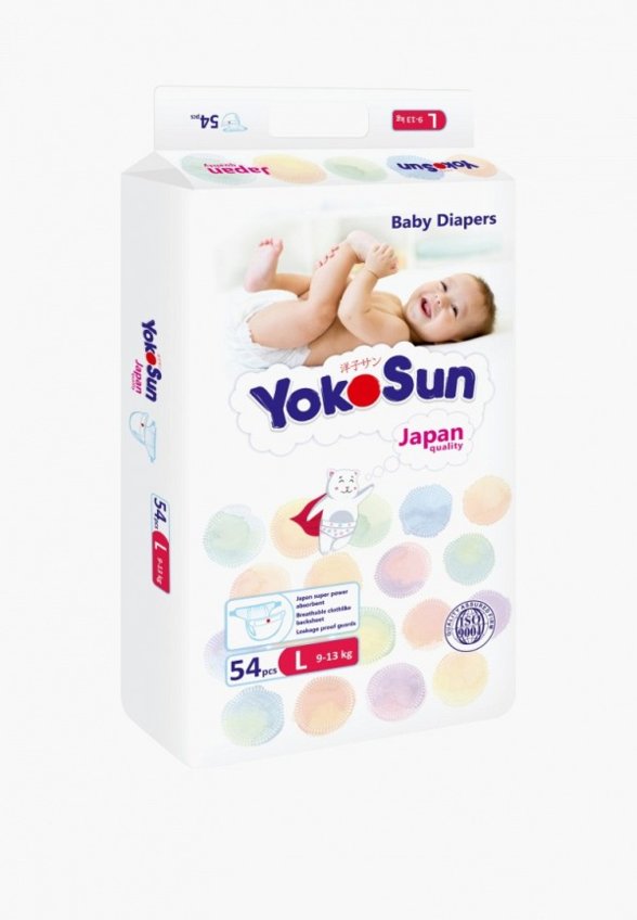 Подгузники Yokosun