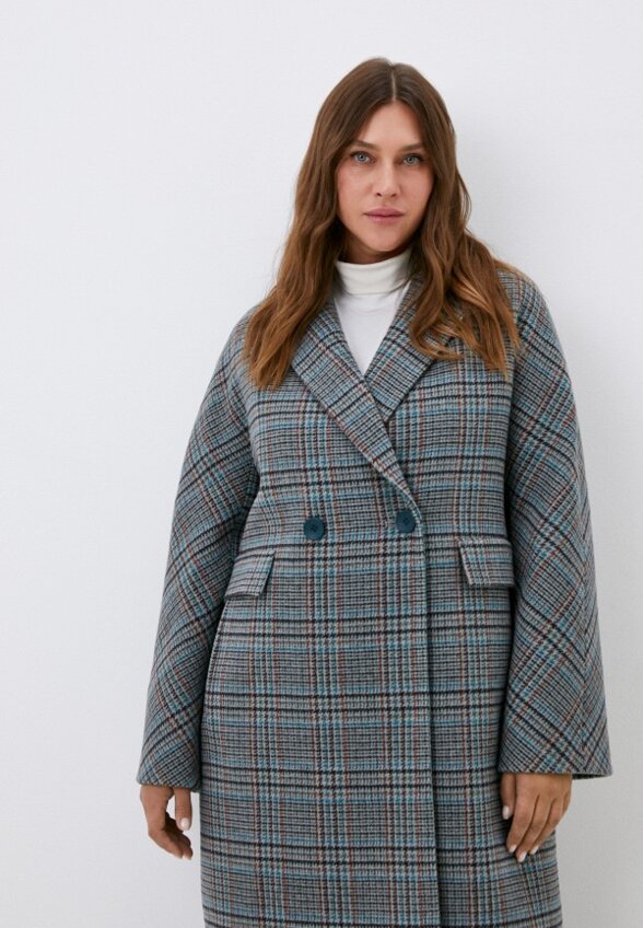 Пальто двубортное Pompa