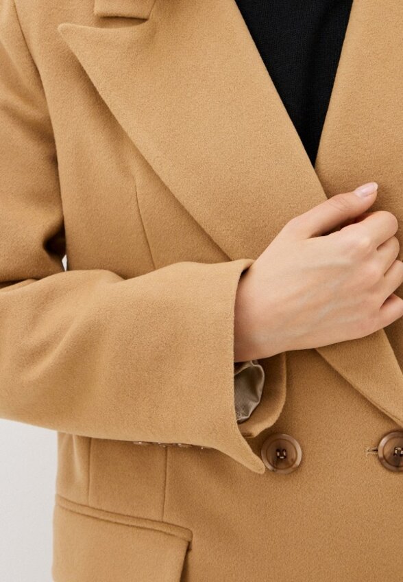 Пальто двубортное Pepen