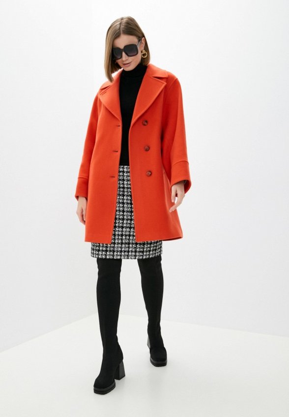 Пальто однобортное Idekka