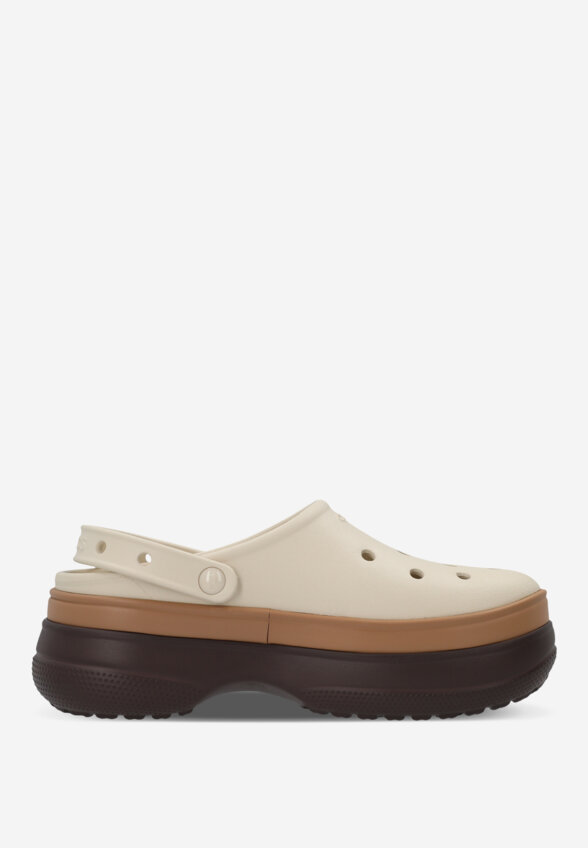 Сабо женские Crocs Classic Stacked, Бежевый