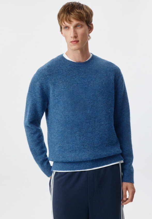 Свитер Relaxed fit с содержанием шерсти