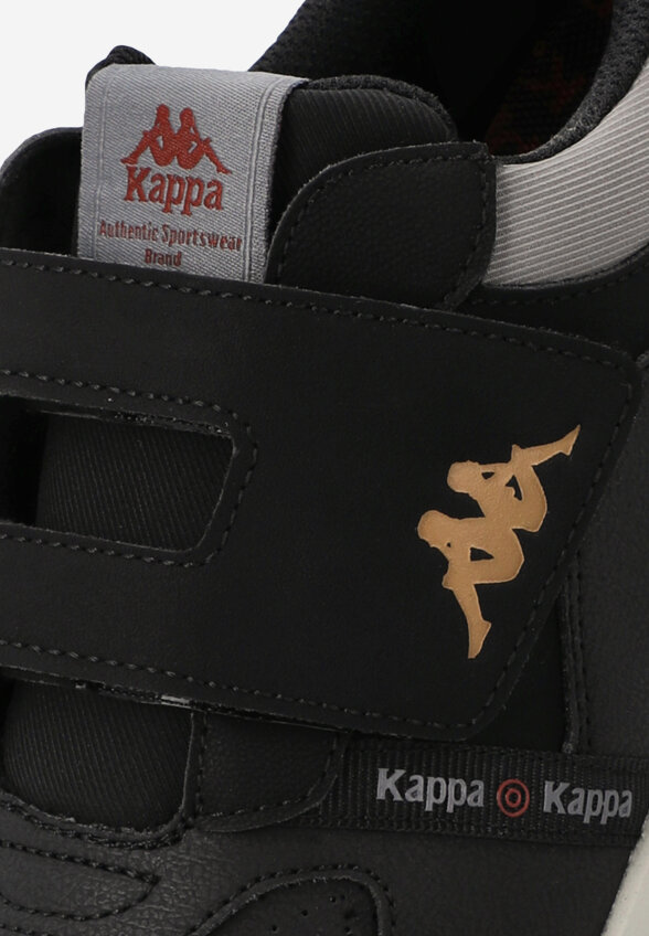 Кроссовки для мальчиков Kappa Authentic Jr V, Черный