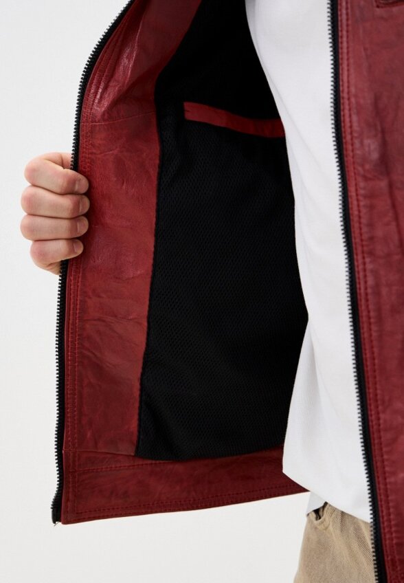 Куртка кожаная Jorg Weber