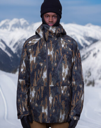 Куртка сноубордическая мужская 686 GORE-TEX Hydra Thermagraph, Коричневый женщинам