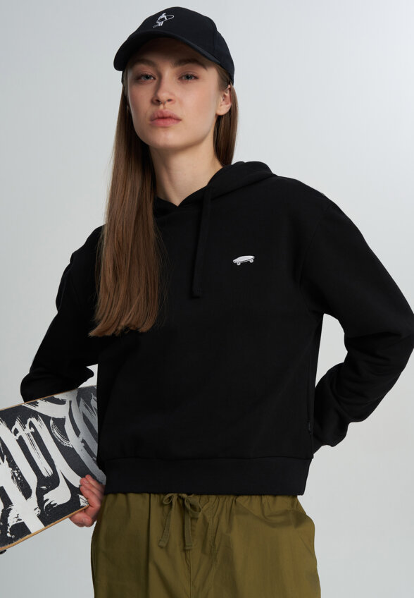 Худи женское Vans Salton, Черный