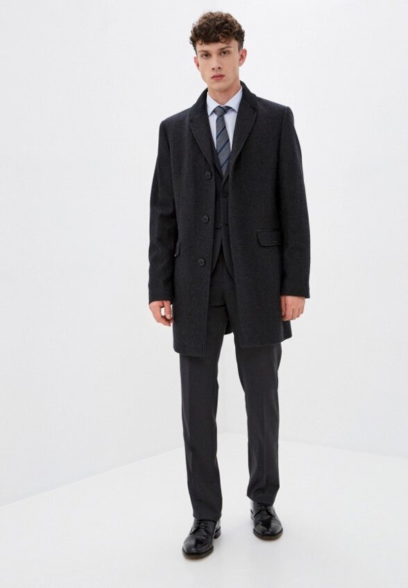 Пальто однобортное Bazioni