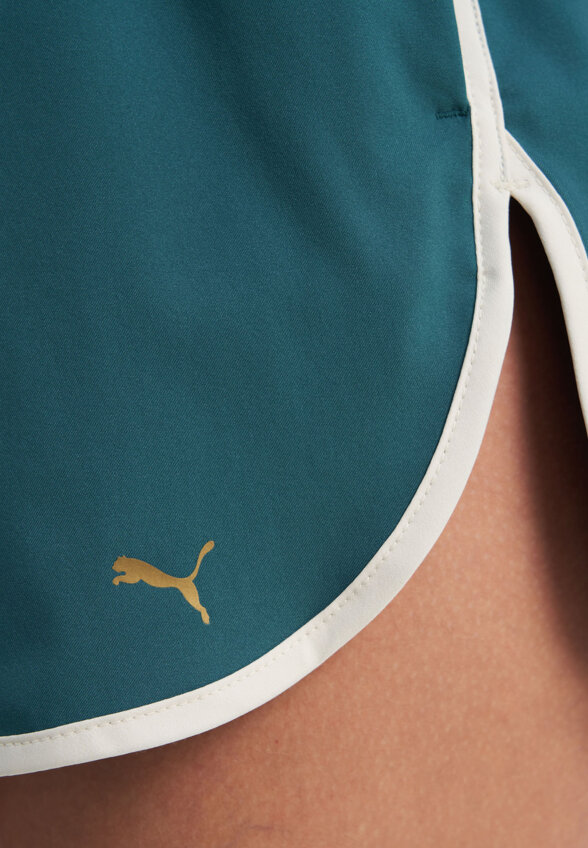 Шорты плавательные женские PUMA, Зеленый