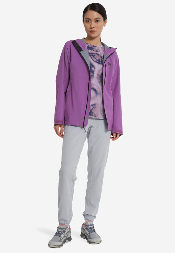 Куртка мембранная женская Mountain Hardwear Stretch Ozonic Jacket, Фиолетовый