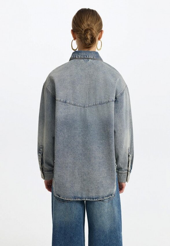 Рубашка джинсовая Love Republic