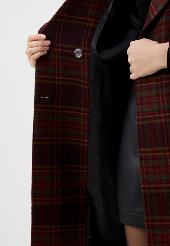 Пальто двубортное Uniize