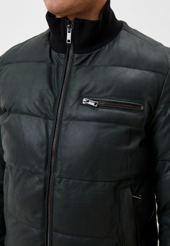 Куртка кожаная утепленная Jorg Weber
