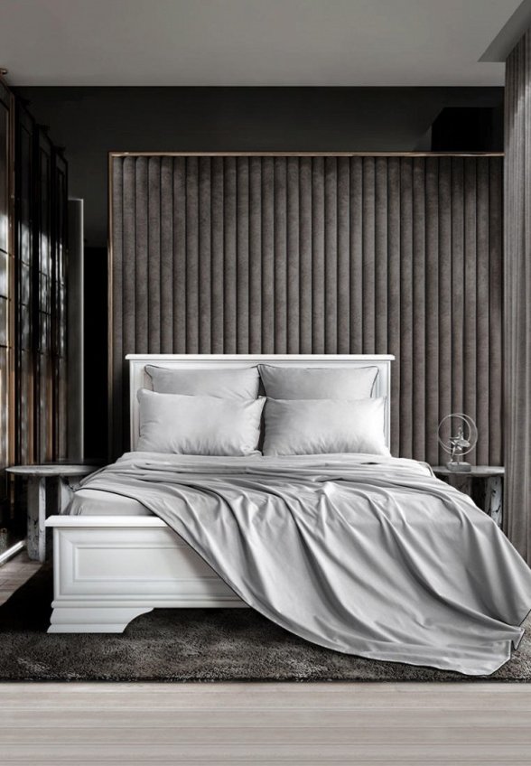 Постельное белье Евро Soft Silver