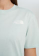 Футболка женская The North Face Evolution Box Nse Relaxed, Голубой6  - превью