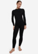 Термобелье верх женское UYN Fusyon Biotech, Черный3  - превью