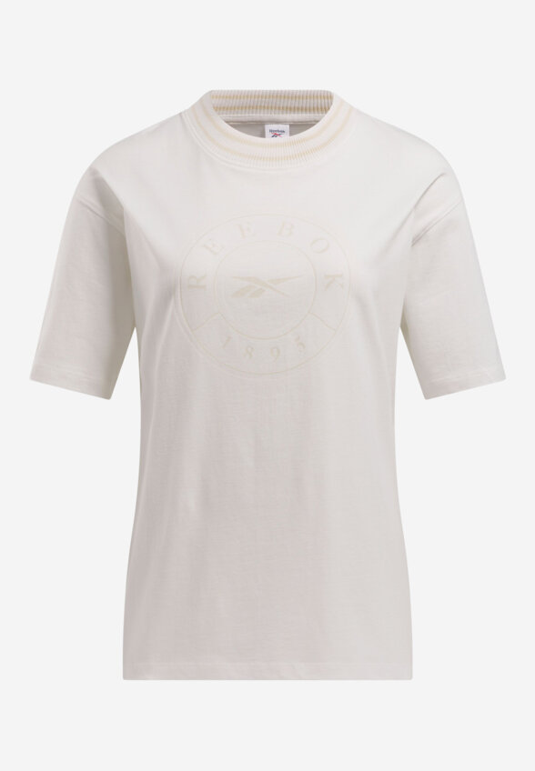 Футболка женская Reebok Lawn Club, Бежевый