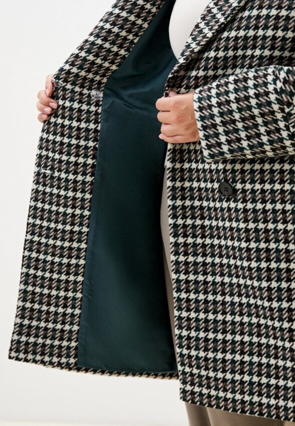 Пальто двубортное Снежная Королева