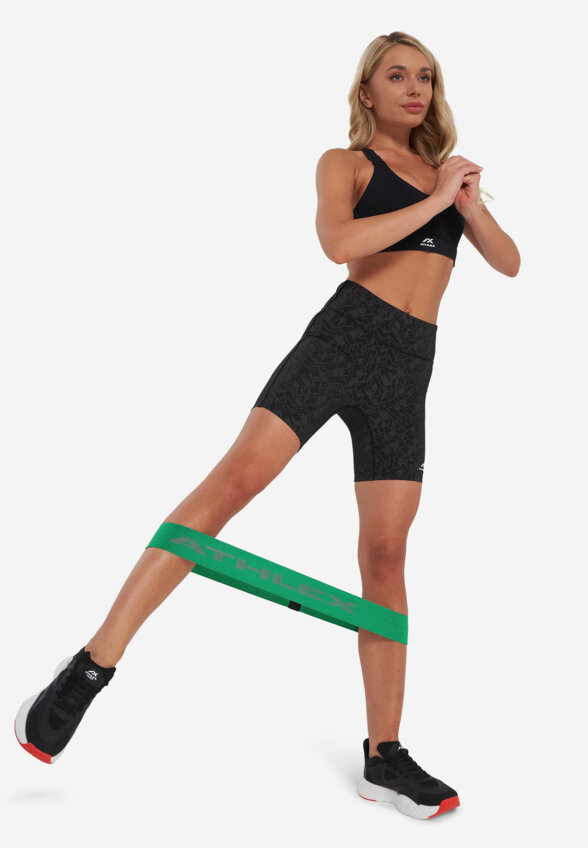 Велосипедки женские Athlex, Черный