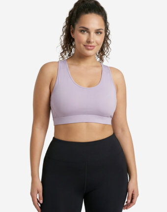 Топ бра спортивный Demix ActiveMove Gym, Plus Size, Фиолетовый женщинам