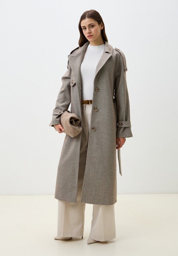 Пальто однобортное Ovelli