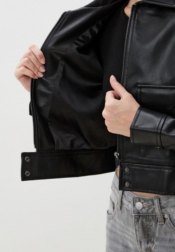 Куртка кожаная To Be One