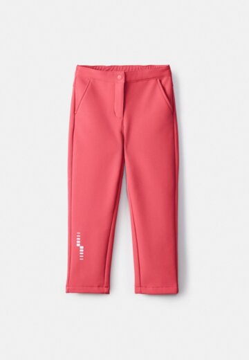Непромокаемые брюки из Softshell на флисе для девочек