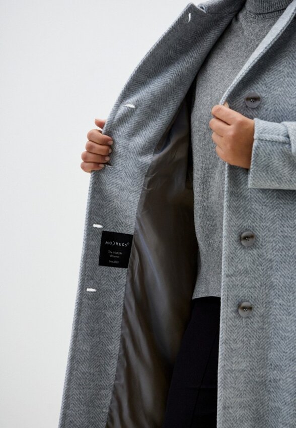 Пальто однобортное Modress